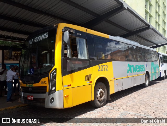 Anversa Transporte Coletivo 2072 na cidade de Bagé, Rio Grande do Sul, Brasil, por Daniel Girald. Número da foto: #12689775.