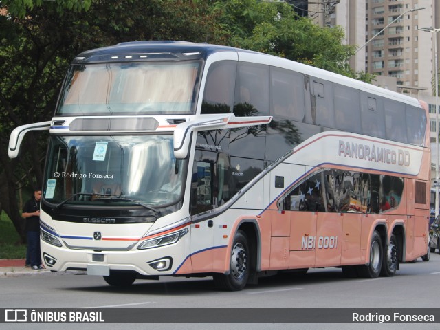 Busscar Ônibus NB1 0001 na cidade de Barueri, São Paulo, Brasil, por Rodrigo Fonseca. Número da foto: #12687580.