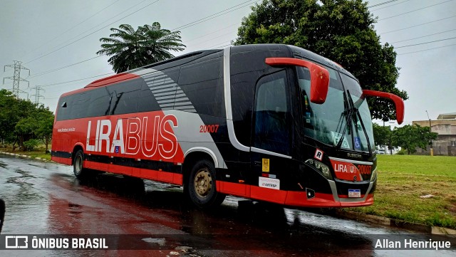 Lirabus 20007 na cidade de Paulínia, São Paulo, Brasil, por Allan Henrique. Número da foto: #12690212.