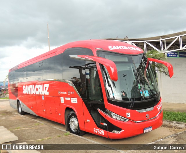 Viação Santa Cruz 37525 na cidade de Bofete, São Paulo, Brasil, por Gabriel Correa. Número da foto: #12687934.