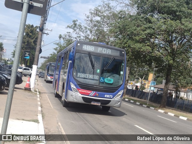 Radial Transporte Coletivo 41.673 na cidade de Arujá, São Paulo, Brasil, por Rafael Lopes de Oliveira. Número da foto: #12688872.