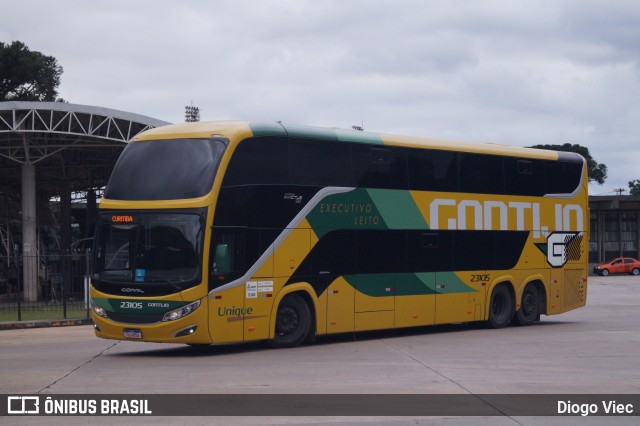 Empresa Gontijo de Transportes 23105 na cidade de Curitiba, Paraná, Brasil, por Diogo Viec. Número da foto: #12689915.
