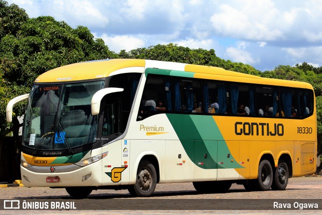 Empresa Gontijo de Transportes 18330 na cidade de Vitória da Conquista, Bahia, Brasil, por Rava Ogawa. Número da foto: #12689477.