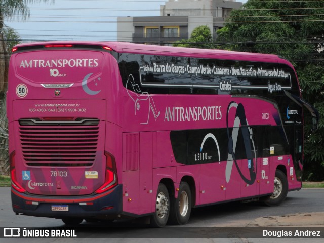 AM Turismo 78103 na cidade de Cuiabá, Mato Grosso, Brasil, por Douglas Andrez. Número da foto: #12688370.