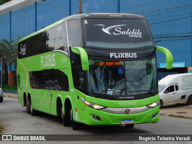 Expresso Satélite Norte 18018 na cidade de São Paulo, São Paulo, Brasil, por Rogério Teixeira Varadi. Número da foto: #12688617.
