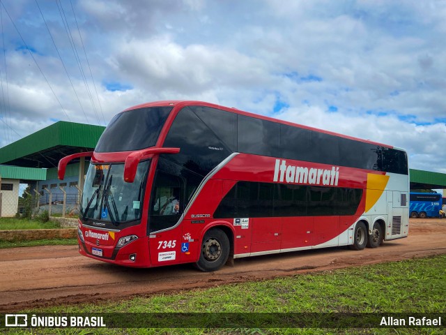 Expresso Itamarati 7345 na cidade de Cáceres, Mato Grosso, Brasil, por Allan Rafael. Número da foto: #12687743.