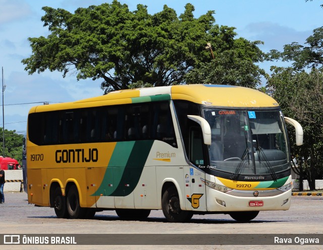 Empresa Gontijo de Transportes 19170 na cidade de Vitória da Conquista, Bahia, Brasil, por Rava Ogawa. Número da foto: #12687587.