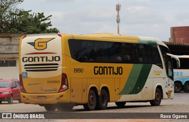 Empresa Gontijo de Transportes 19190 na cidade de Vitória da Conquista, Bahia, Brasil, por Rava Ogawa. Número da foto: #12688066.