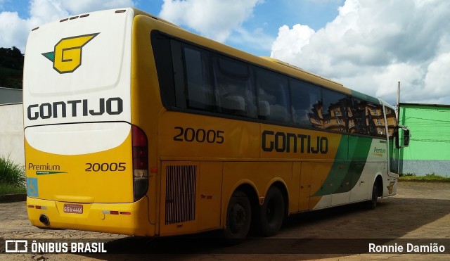 Empresa Gontijo de Transportes 20005 na cidade de São João Evangelista, Minas Gerais, Brasil, por Ronnie Damião. Número da foto: #12687787.