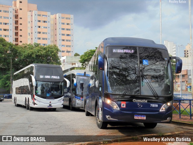 Viação Cometa 715119 na cidade de Sorocaba, São Paulo, Brasil, por Weslley Kelvin Batista. Número da foto: #12688168.