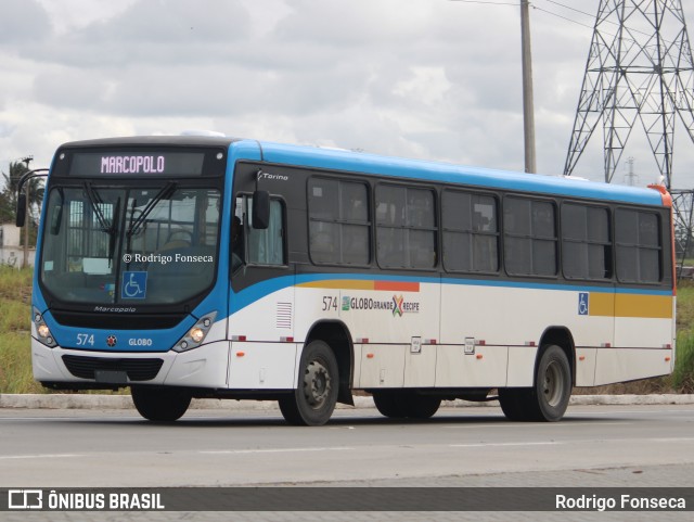 Transportadora Globo 574 na cidade de Messias, Alagoas, Brasil, por Rodrigo Fonseca. Número da foto: #12687562.