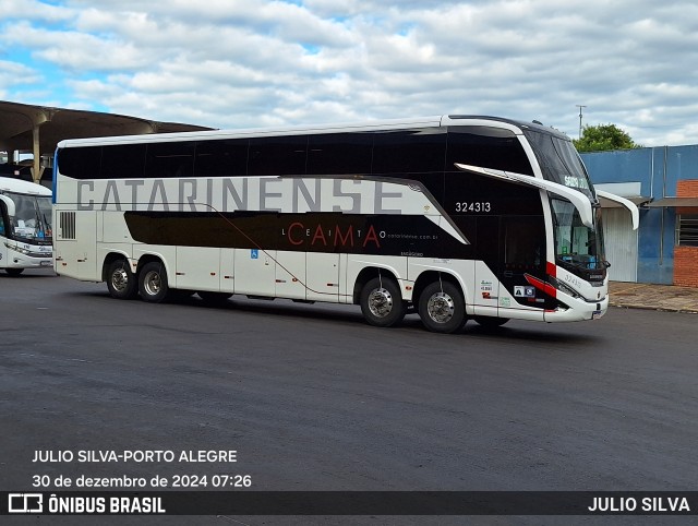 Auto Viação Catarinense 324313 na cidade de Porto Alegre, Rio Grande do Sul, Brasil, por JULIO SILVA. Número da foto: #12688518.