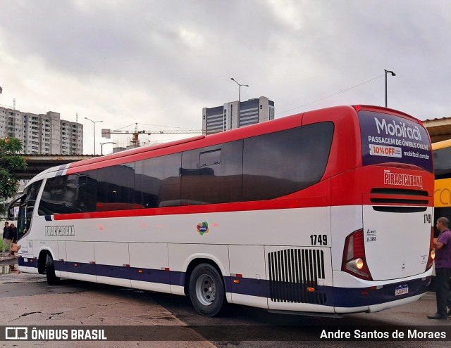 Viação Piracicabana 1749 na cidade de Rio de Janeiro, Rio de Janeiro, Brasil, por Andre Santos de Moraes. Número da foto: #12688417.