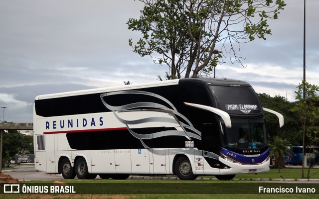 Reunidas Transportes Coletivos 25816 na cidade de Florianópolis, Santa Catarina, Brasil, por Francisco Ivano. Número da foto: #12688977.