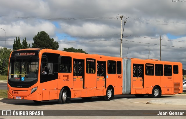 Transporte Coletivo Glória BI602 na cidade de Curitiba, Paraná, Brasil, por Jean Genser. Número da foto: #12688758.