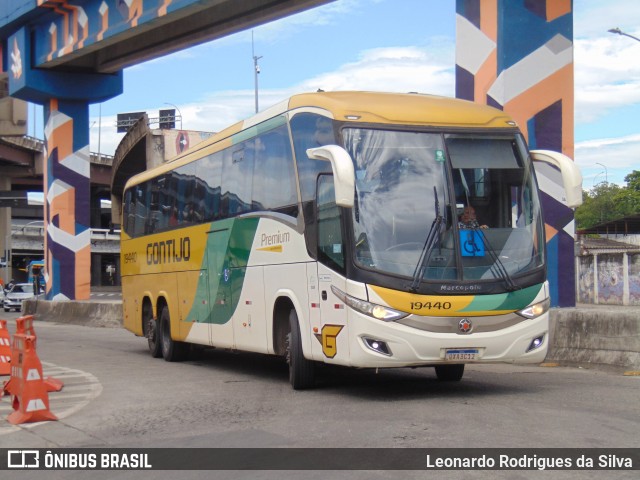 Empresa Gontijo de Transportes 19440 na cidade de Rio de Janeiro, Rio de Janeiro, Brasil, por Leonardo Rodrigues da Silva. Número da foto: #12690189.