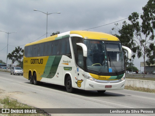 Empresa Gontijo de Transportes 21345 na cidade de Caruaru, Pernambuco, Brasil, por Lenilson da Silva Pessoa. Número da foto: #12689890.