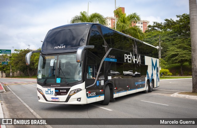 Empresa de Ônibus Nossa Senhora da Penha 64025 na cidade de Barueri, São Paulo, Brasil, por Marcelo Guerra. Número da foto: #12688960.