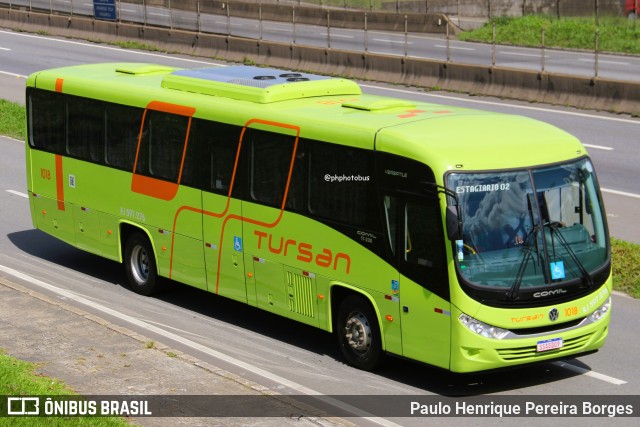 Tursan - Turismo Santo André 1018 na cidade de Resende, Rio de Janeiro, Brasil, por Paulo Henrique Pereira Borges. Número da foto: #12689619.