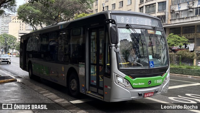 Viação Santa Brígida 1 1505 na cidade de São Paulo, São Paulo, Brasil, por Leonardo Rocha. Número da foto: #12688890.