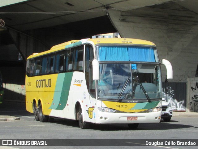 Empresa Gontijo de Transportes 14710 na cidade de Belo Horizonte, Minas Gerais, Brasil, por Douglas Célio Brandao. Número da foto: #12689230.