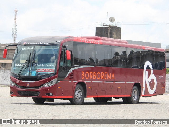 Borborema Imperial Transportes 2411 na cidade de Recife, Pernambuco, Brasil, por Rodrigo Fonseca. Número da foto: #12687571.