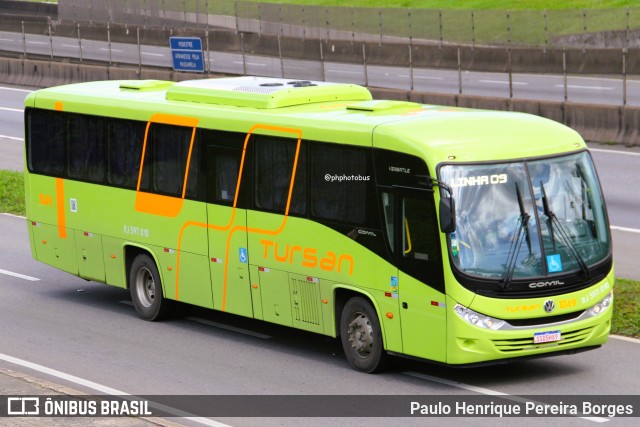 Tursan - Turismo Santo André 1049 na cidade de Resende, Rio de Janeiro, Brasil, por Paulo Henrique Pereira Borges. Número da foto: #12689603.