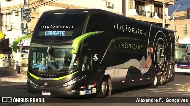 Viação Garcia 87029 na cidade de Balneário Camboriú, Santa Catarina, Brasil, por Alexandre F.  Gonçalves. Número da foto: #12688536.