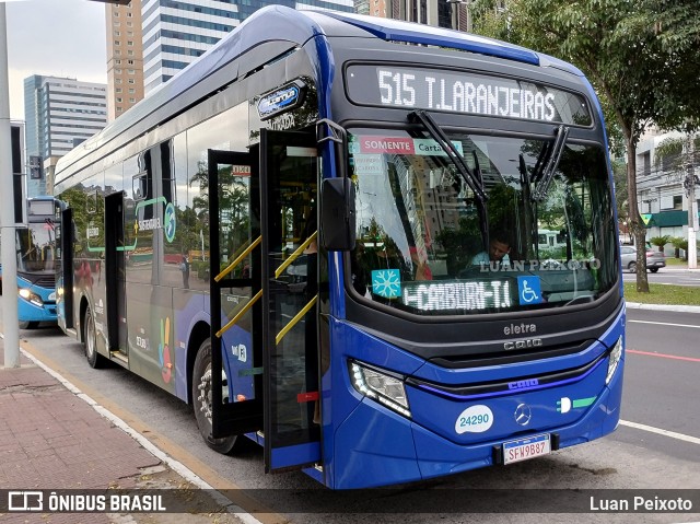 Unimar Transportes 24290 na cidade de Vitória, Espírito Santo, Brasil, por Luan Peixoto. Número da foto: #12690161.