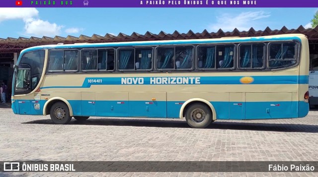 Viação Novo Horizonte 1014411 na cidade de Vitória da Conquista, Bahia, Brasil, por Fábio Paixão. Número da foto: #12689005.