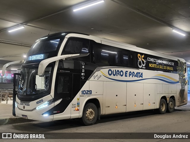 Viação Ouro e Prata 1029 na cidade de Cuiabá, Mato Grosso, Brasil, por Douglas Andrez. Número da foto: #12688415.