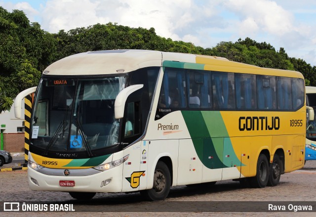 Empresa Gontijo de Transportes 18955 na cidade de Vitória da Conquista, Bahia, Brasil, por Rava Ogawa. Número da foto: #12689654.