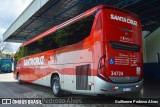 Viação Santa Cruz 34724 na cidade de Lambari, Minas Gerais, Brasil, por Guilherme Pedroso Alves. Número da foto: #:id.