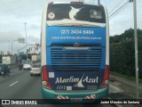 Marlim Azul Turismo 1717 na cidade de São Paulo, São Paulo, Brasil, por Jardel Mendes de Santana. Número da foto: #12689922.