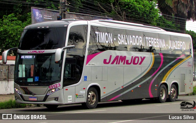 Viação Jam Joy 13123 na cidade de Feira de Santana, Bahia, Brasil, por Lucas Silva. Número da foto: #12692075.