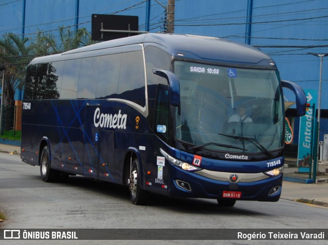 Viação Cometa 719548 na cidade de São Paulo, São Paulo, Brasil, por Rogério Teixeira Varadi. Número da foto: #12691439.