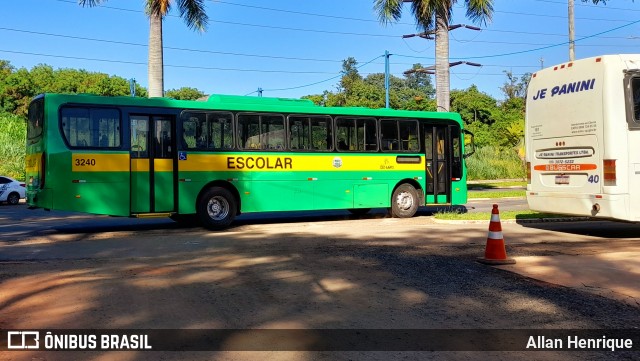 Transportes Capellini 3240 na cidade de Paulínia, São Paulo, Brasil, por Allan Henrique. Número da foto: #12690484.