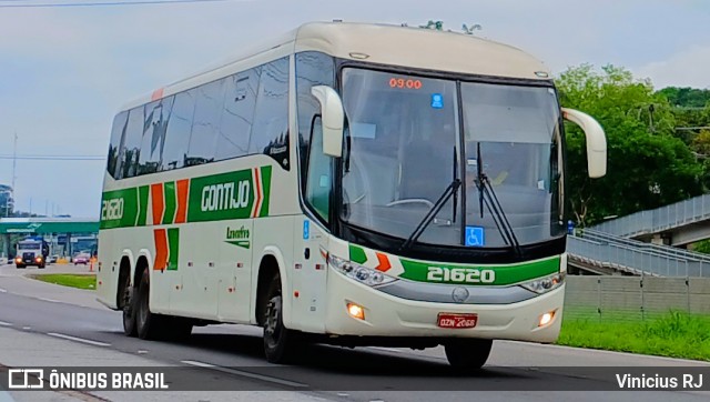 Empresa Gontijo de Transportes 21620 na cidade de Magé, Rio de Janeiro, Brasil, por Vinicius RJ. Número da foto: #12690364.