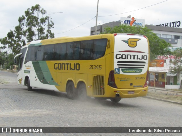 Empresa Gontijo de Transportes 21345 na cidade de Caruaru, Pernambuco, Brasil, por Lenilson da Silva Pessoa. Número da foto: #12691940.