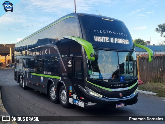 Viação Garcia 96120 na cidade de Porto Alegre, Rio Grande do Sul, Brasil, por Emerson Dorneles. Número da foto: #12691766.