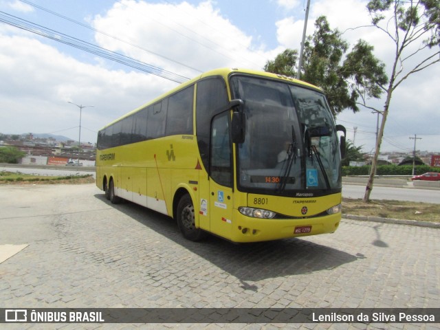Viação Itapemirim 8801 na cidade de Caruaru, Pernambuco, Brasil, por Lenilson da Silva Pessoa. Número da foto: #12691936.