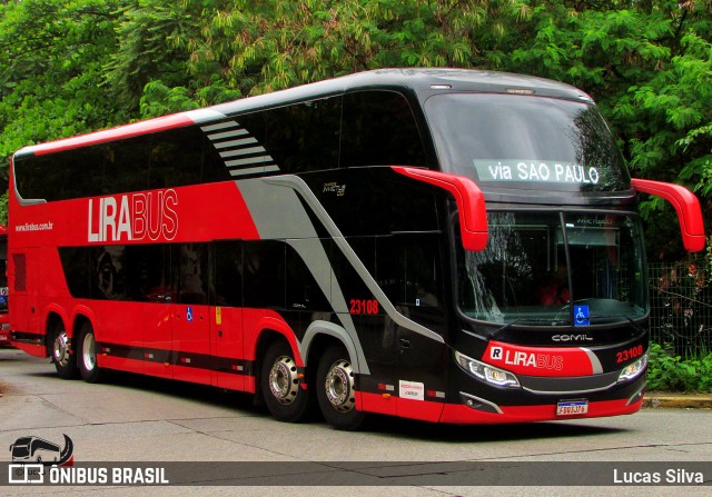 Lirabus 23108 na cidade de São Paulo, São Paulo, Brasil, por Lucas Silva. Número da foto: #12692318.