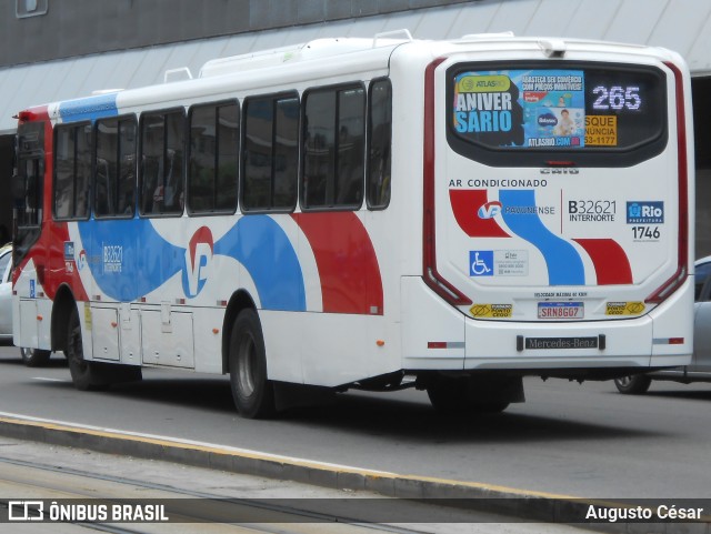 Viação Pavunense B32621 na cidade de Rio de Janeiro, Rio de Janeiro, Brasil, por Augusto César. Número da foto: #12691794.