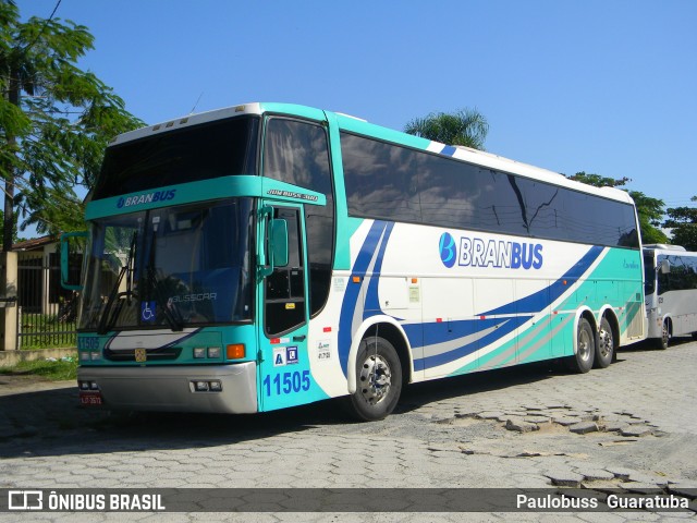 Brantur > Branbus > Viação Pato Branco 11505 na cidade de Guaratuba, Paraná, Brasil, por Paulobuss  Guaratuba. Número da foto: #12690830.