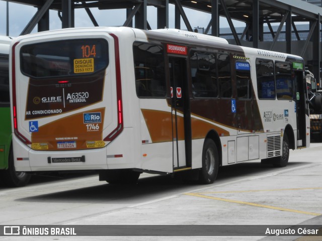 Erig Transportes > Gire Transportes A63520 na cidade de Rio de Janeiro, Rio de Janeiro, Brasil, por Augusto César. Número da foto: #12691144.