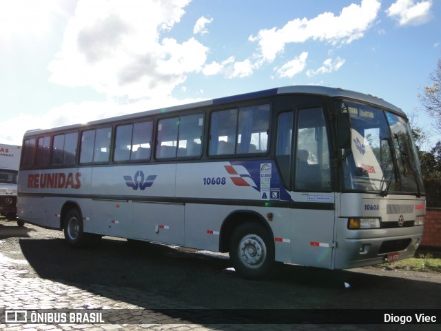 Reunidas Transportes Coletivos 10608 na cidade de União da Vitória, Paraná, Brasil, por Diogo Viec. Número da foto: #12692440.