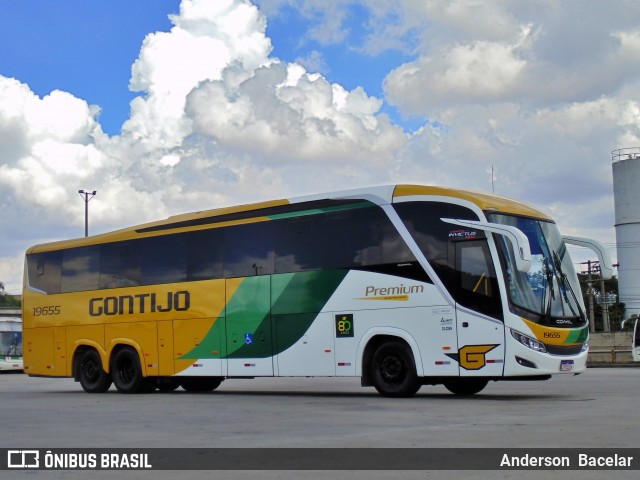 Empresa Gontijo de Transportes 19655 na cidade de Guarulhos, São Paulo, Brasil, por Anderson  Bacelar. Número da foto: #12691519.