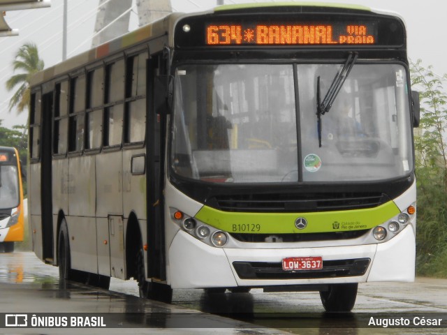 Transportes Paranapuan B10129 na cidade de Rio de Janeiro, Rio de Janeiro, Brasil, por Augusto César. Número da foto: #12690856.