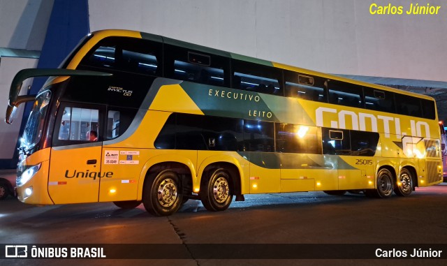 Empresa Gontijo de Transportes 25015 na cidade de Goiânia, Goiás, Brasil, por Carlos Júnior. Número da foto: #12692421.