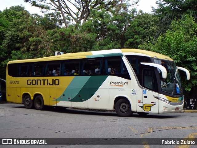 Empresa Gontijo de Transportes 18070 na cidade de São Paulo, São Paulo, Brasil, por Fabricio Zulato. Número da foto: #12692548.